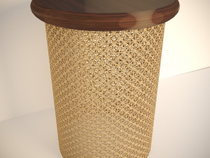 metal round coffee tables Modèle 3D