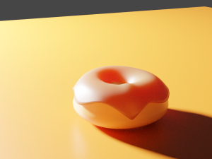 donut Modelo 3D