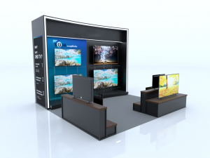 booth 3D मॉडल