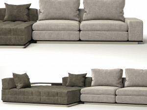 sofa lawrence seating system vol01 3D 모델