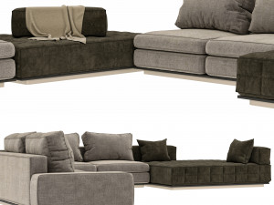 sofa lawrence seating system vol02 3D-Modell