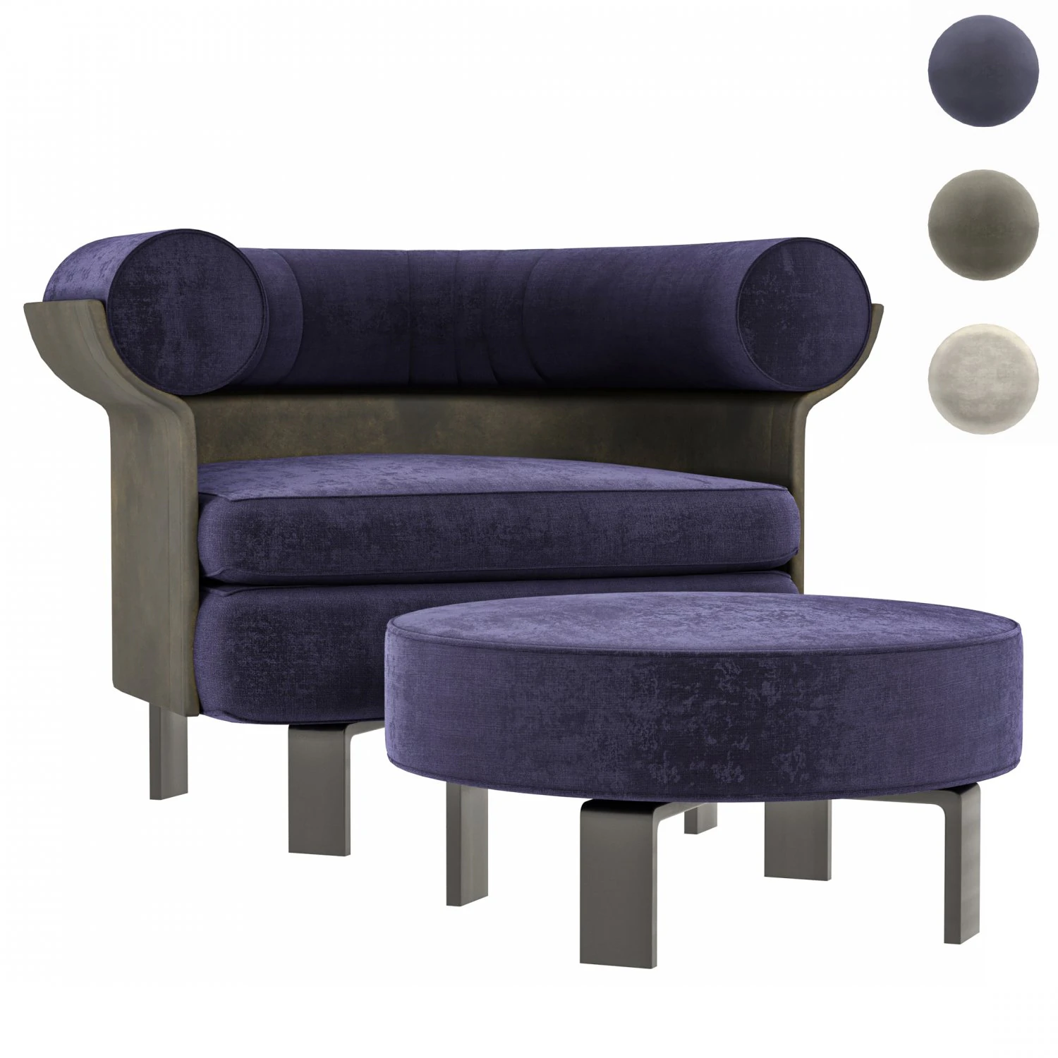 mattia seating system vol02 3D Model .c4d .max .obj .3ds .fbx .stl .blend 