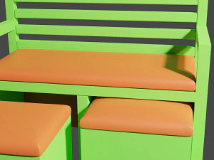 Bench 3D Model
