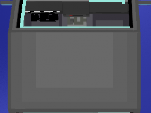 low-poly machine - blockbench 3D 模型