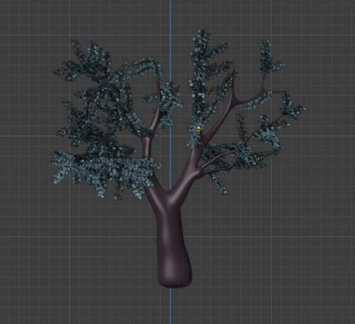 a snow tree 3D Model .c4d .max .obj .3ds .fbx .stl .blend 