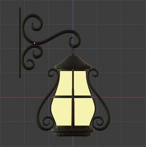 castle lamp 3D 模型 .c4d .max .obj .3ds .fbx .stl .blend 