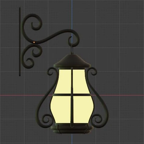 castle lamp 3D Model .c4d .max .obj .3ds .fbx .stl .blend 