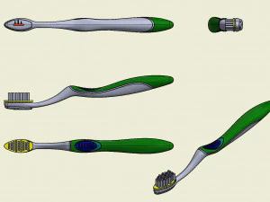 automatyczną szczoteczkę do zęb&oacute;w Model do druku 3D