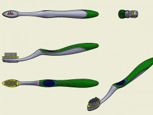 automatyczną szczoteczkę do zęb&oacute;w Model do druku 3D