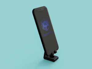 Mobile phone holder model - please watch the video 3D Print Models
