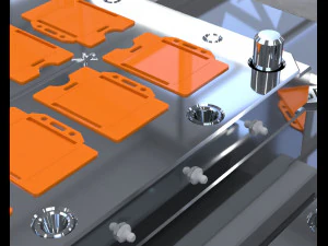 Portatarjetas dise&ntilde;o de molde modelo de impresi&oacute;n 3D Modelo de impresión 3D