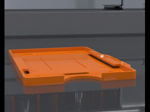 card holder mold design 3d print model Model Cetak 3D