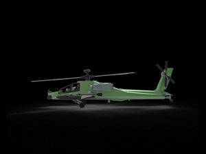 rc apache attack helicopter design model - please watch the video 3D 프린트 모델