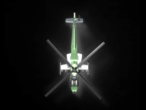 Modelo de dise&ntilde;o de helic&oacute;ptero de ataque Apache rc: mire el v&iacute;deo Modelo de impresión 3D