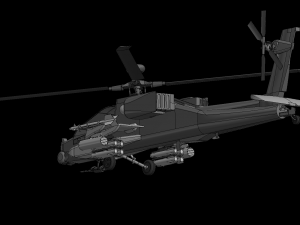 rc apache attack helicopter design model - please watch the video 3D 프린트 모델