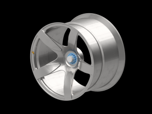 Rc porsche carrera gt printable rim and wheel model - please watch the video 3D प्रिंट मॉडल