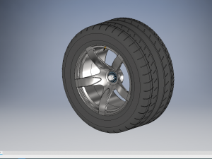 Rc porsche carrera gt printable rim and wheel model - please watch the video 3D प्रिंट मॉडल