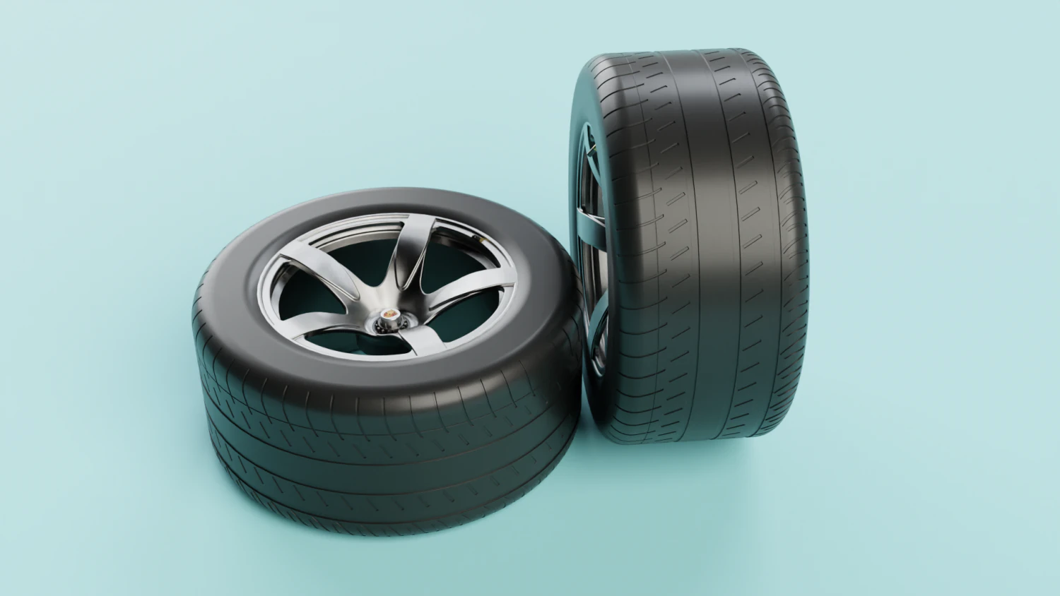Rc porsche carrera gt printable rim and wheel model - please watch the video 3D Print Model .c4d .max .obj .3ds .fbx .stl .blend 