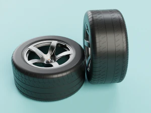 RC ポルシェ カレラ GT 印刷可能なリムとホイール モデル - ビデオをご覧ください。 3Dプリントモデル