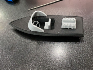 Rc boat yc design 3d printer model - please watch the video 3D-Druckmodell