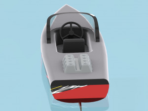 Rc boat yc design 3d printer model - please watch the video 3D-Druckmodell