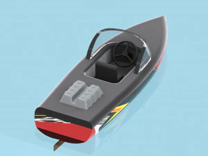 Modelo de impresora 3D Rc boat yc design: mire el v&iacute;deo Modelo de impresión 3D