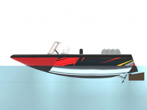 Modelo de impresora 3D Rc boat yc design: mire el v&iacute;deo Modelo de impresión 3D