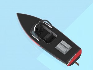 Rc boat yc design 3d printer model - please watch the video 3D-Druckmodell