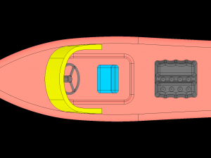 Rc boat yc design 3d printer model - please watch the video 3D-Druckmodell