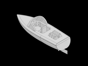 Modelo de impresora 3D Rc boat yc design: mire el v&iacute;deo Modelo de impresión 3D