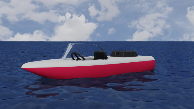 Rc boat yc design 3d printer model - please watch the video 3D-Druckmodell .c4d .max .obj .3ds .fbx .stl .blend 
