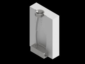 Spray bottle 500ml mold assembly model - please watch the video Modello di stampa 3D