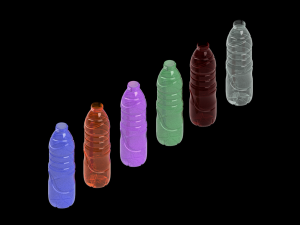 600 cc specially designed liquid bottle model - please watch the video Model do druku 3D