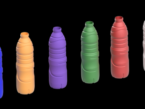 600 cc specially designed liquid bottle model - please watch the video Model do druku 3D