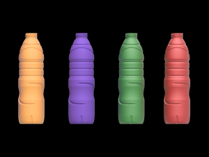 600 cc specially designed liquid bottle model - please watch the video Model do druku 3D