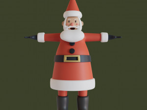Santa 2021- illustration characteronly by yoshiki 3D-Modell