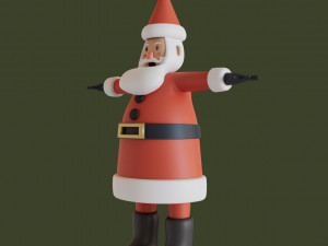 Santa 2021- illustration characteronly by yoshiki 3D-Modell