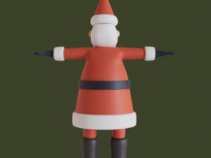 Santa 2021- illustration characteronly by yoshiki 3D-Modell