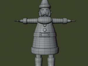 Santa 2021- illustration characteronly by yoshiki 3D-Modell