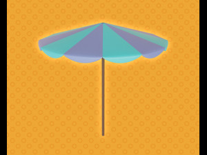 Asset summer collection low-poly by Yoshiki 3D-Modell