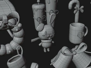 Asset christmas collection by yoshiki 3D Model