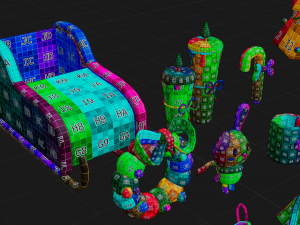 Asset christmas collection by yoshiki 3D मॉडल