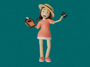 Stacy Character by Yoshiki 3D Model