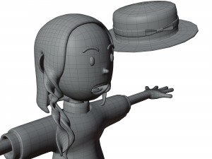 Stacy Character by Yoshiki 3D मॉडल