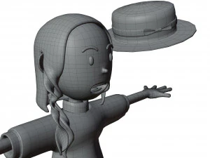 Stacy Character by Yoshiki 3D Model