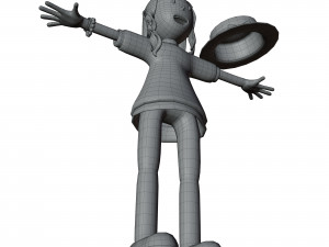 Stacy Character by Yoshiki 3D मॉडल