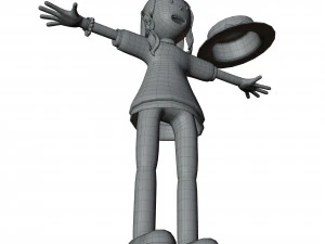 Stacy Character by Yoshiki 3D Model