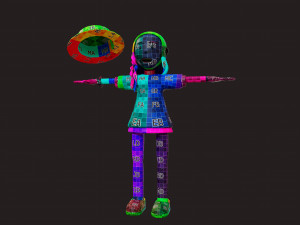 Stacy Character by Yoshiki 3D मॉडल