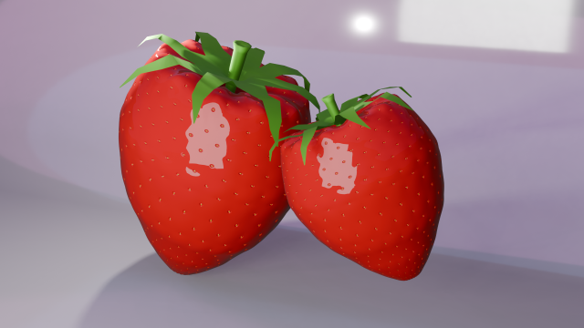 Strawberry Modèle 3D .c4d .max .obj .3ds .fbx .stl .blend 