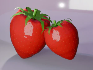 Aardbei 3D Model